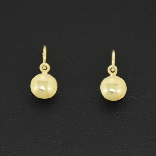 Zlaté dětské náušnice