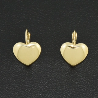 Zlaté klasické náušnice 