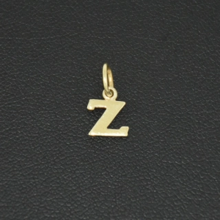 Zlatý přívěsek písmeno Z