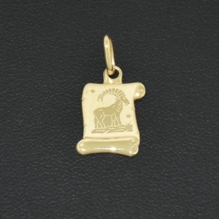 Zlatý přívěsek kozoroh