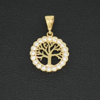 Zlatý přívěsek strom života