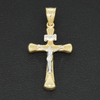 Zlatý přívěsek křížek