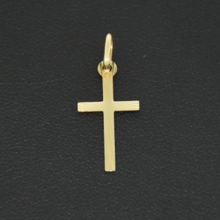 Zlatý přívěsek křížek