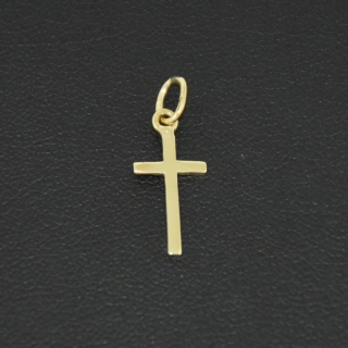 Zlatý přívěsek křížek
