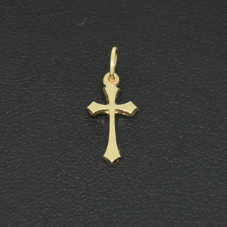 Zlatý přívsek křížek