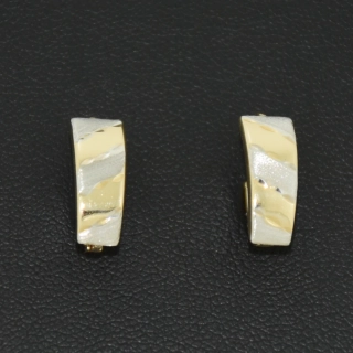 Zlaté klasické náušnice