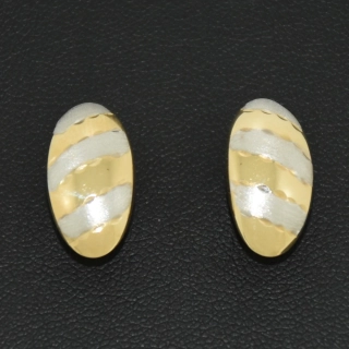 Zlaté klasické náušnice