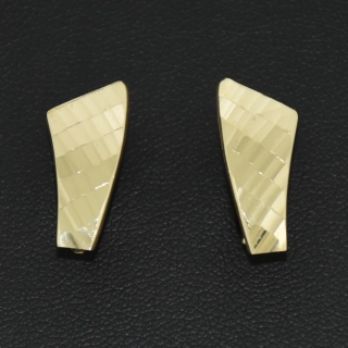 Zlaté klasické náušnice