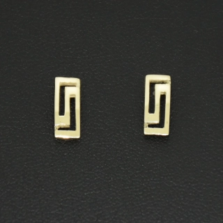 Zlaté náušnice na šroubek