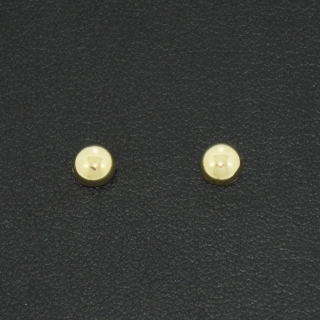 Zlaté náušnice na šroubek